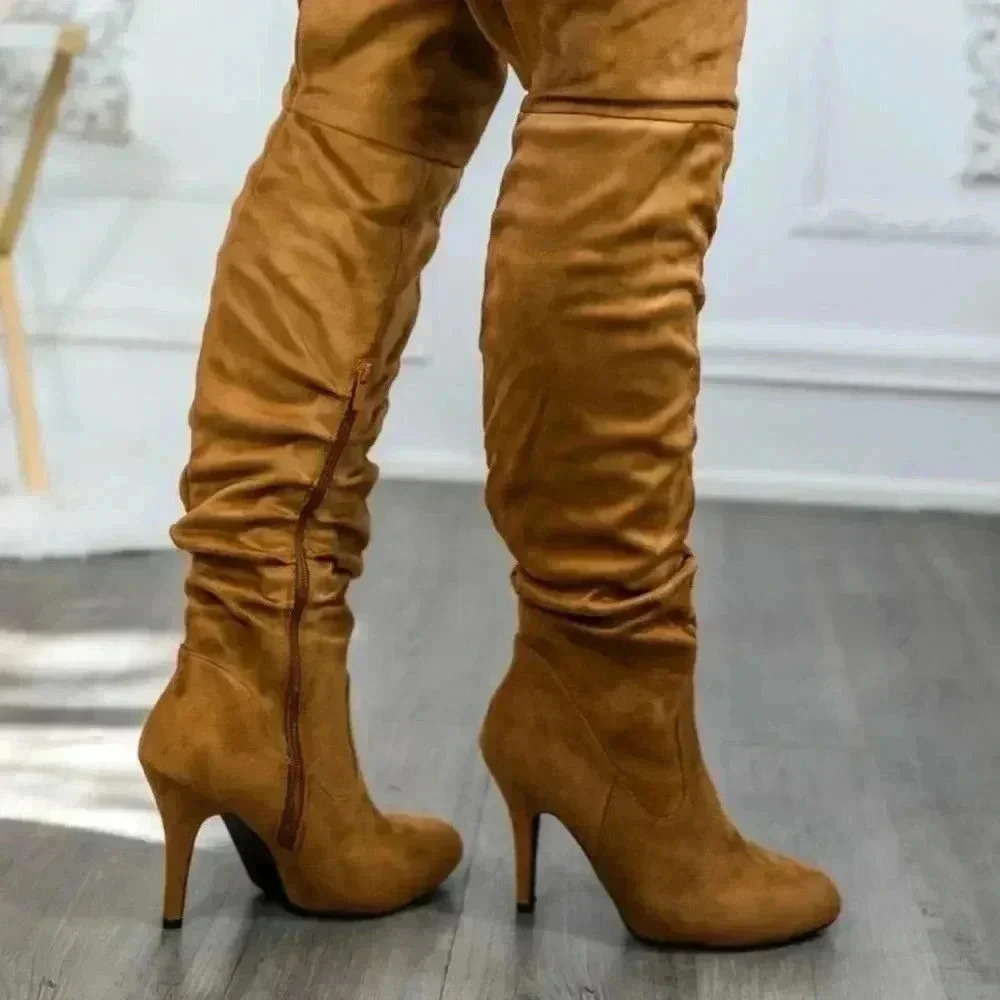 Unmatchable boots in tan - Picture 6 of 10